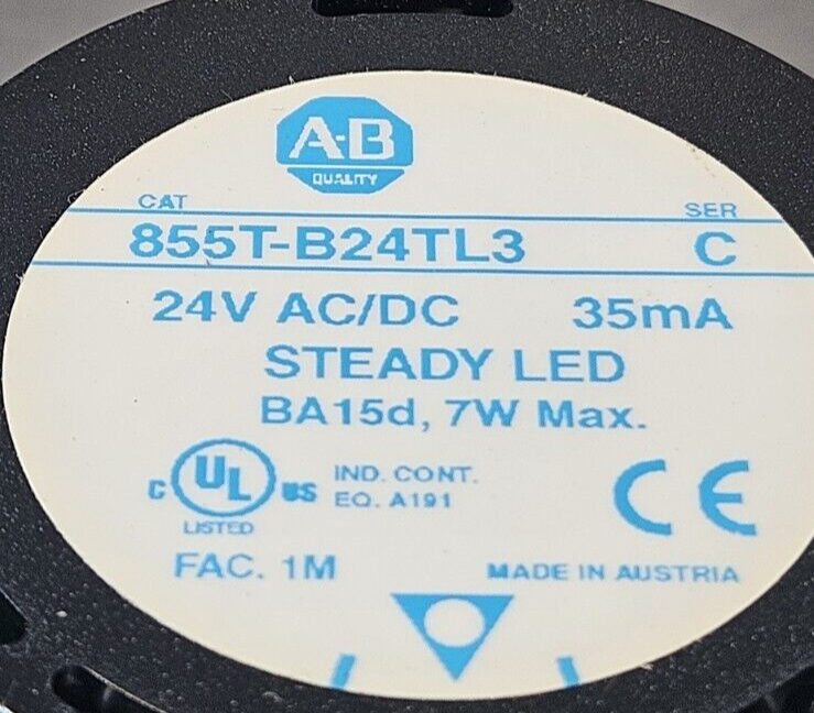 Allen Bradley 855T-B24TL3/C with 855T-BCB/B                          (BIN735)