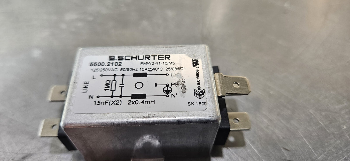 Schurter 5500.2102 125/250VAC 50/60                                     (BIN735)