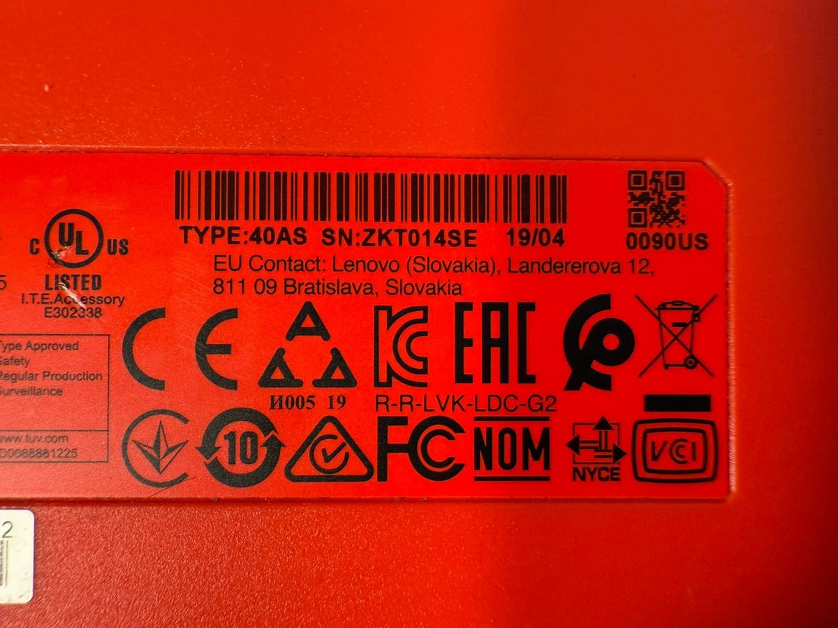 Lenovo ThinkPad LDC-G2 USB-C Dock Gen2 03X7609 SD20S97543  (2.3.5)