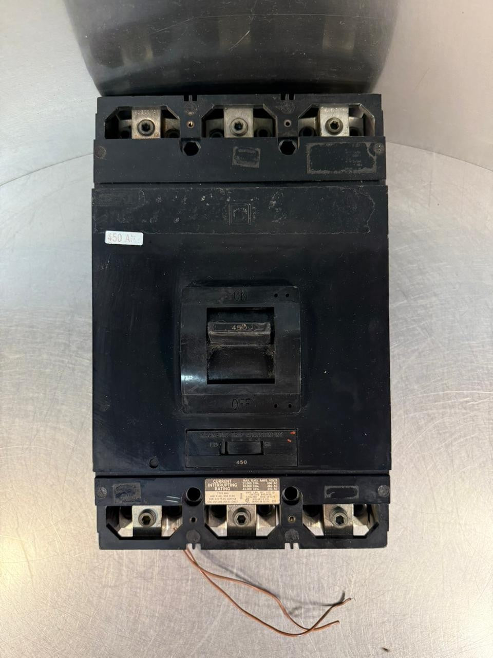 Square D MAL36450 CIRCUIT BREAKER 600V.ac 250v.dc MAL36450-1121  (12.6.4)