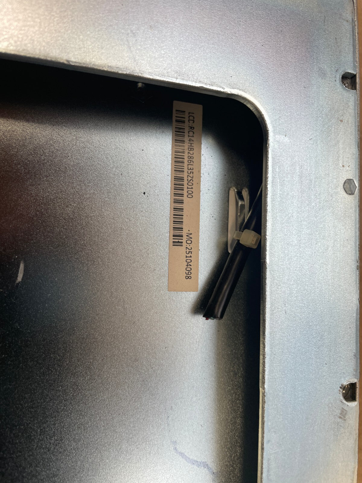 Allen Bradly 1200P Gray 12" Touchscreen Color LCD Monitor- Window 7 Professional