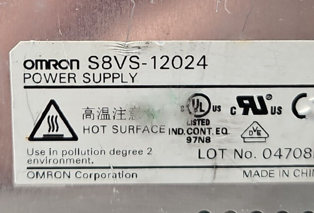 Omron S8VS-12024 Power Supply                                           (BIN425)