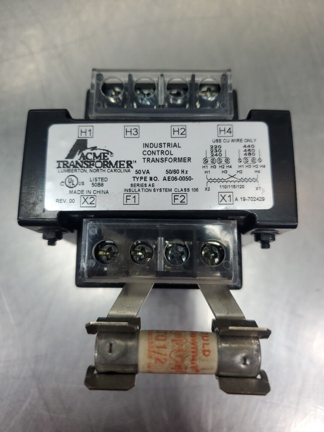 ACME AE06-0050 Transformer, 50VA.                                          4C-14