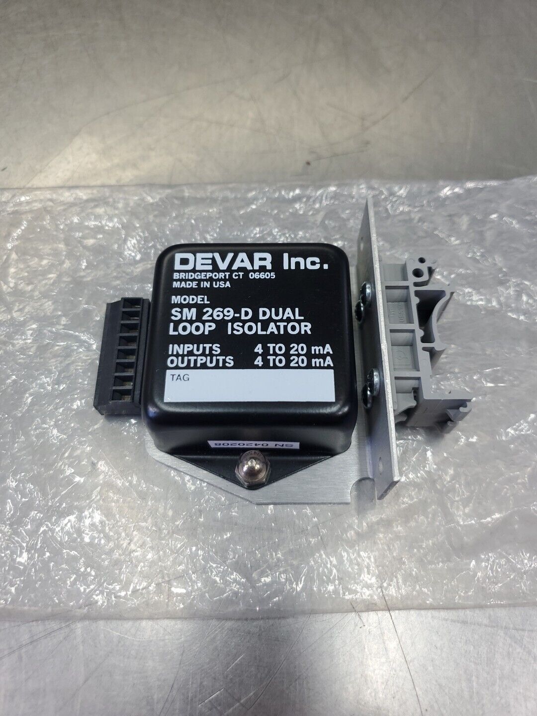 Devar Inc. SM 269-D Dual Loop Isolator.                         4B-43