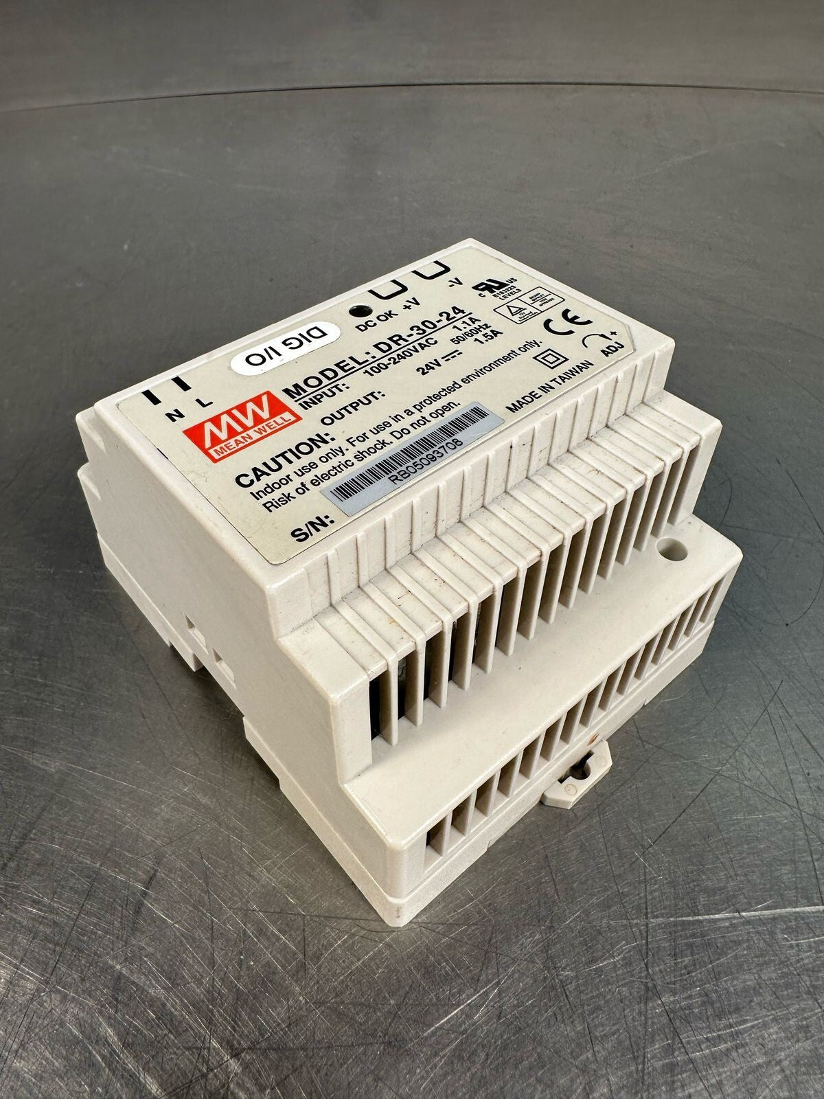 Mean Well DR-30-24 Power Supply                                  (5.4.2)