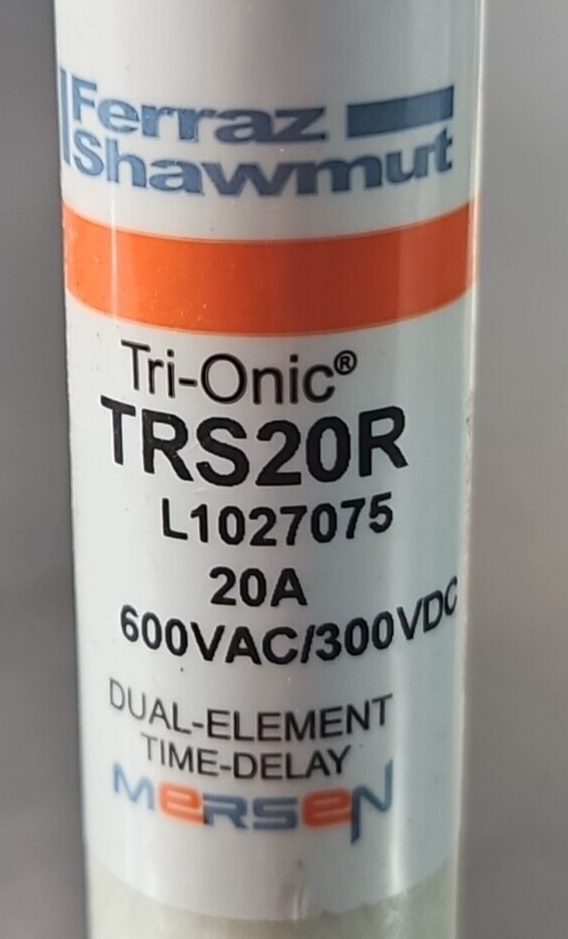 Ferraz Shawmut TRS20R Tri-Onic 20A  lot w/3                              loc4D37
