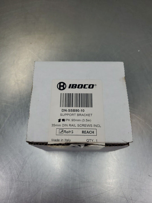 IBOCO DN-SSB90-10 Support Bracket, Din Rail Screw, Lot of 8.               5E-30