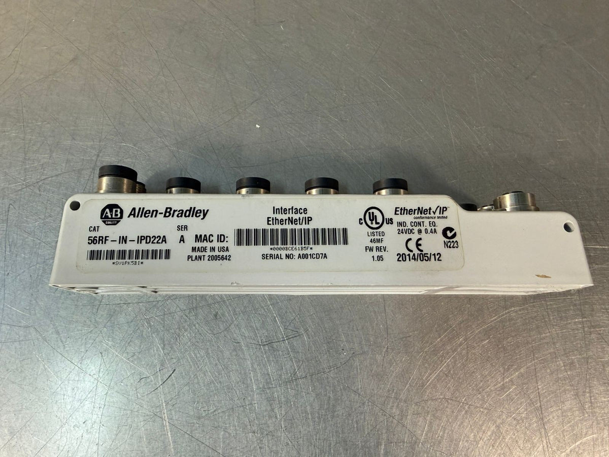 Allen Bradley 56RF-IN-IPD22A /A Ethernet/Ip Interface              (5.4.2)