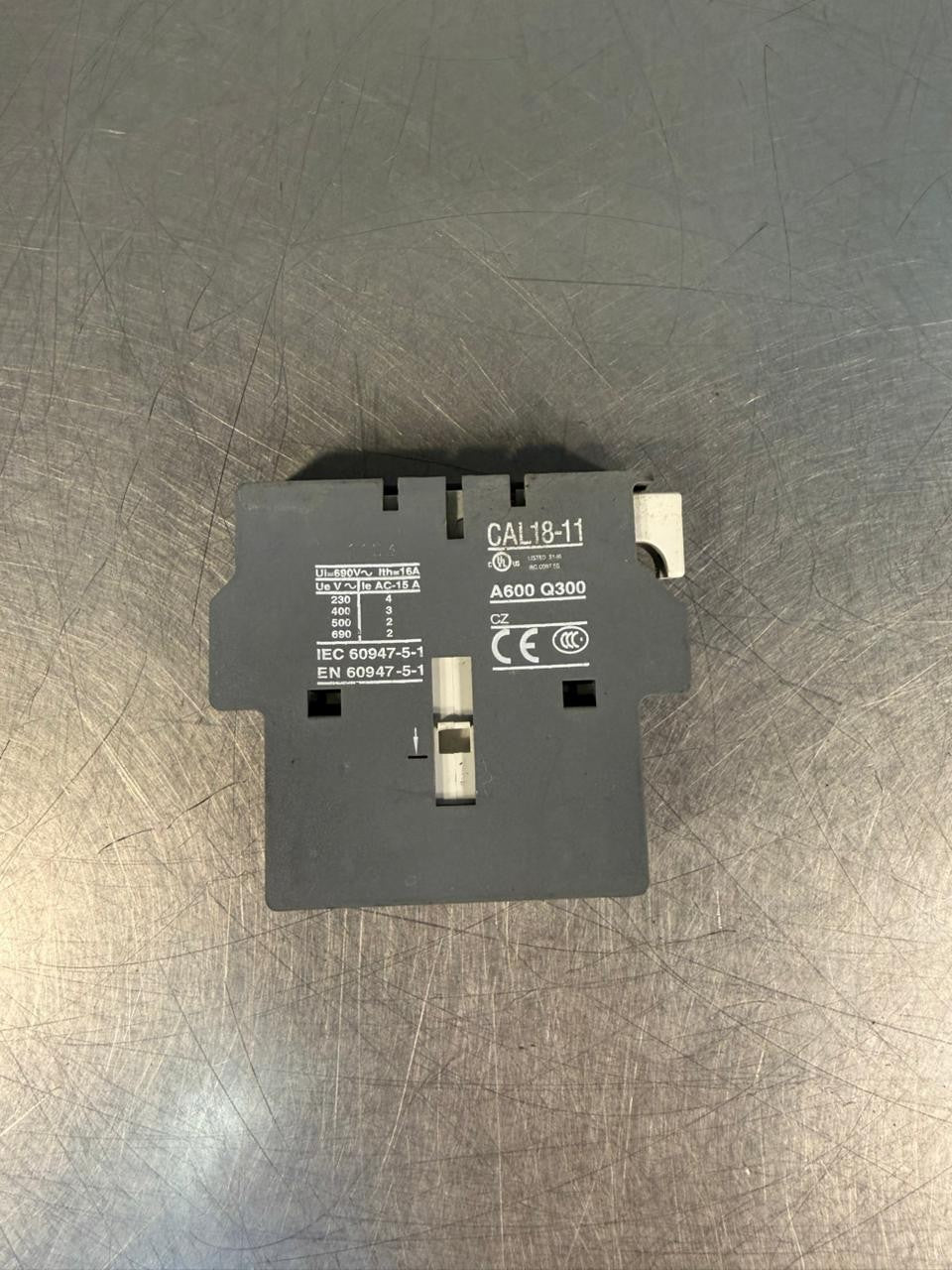 Abb Cal 18-11 Auxiliary Contact A600-Q300                          (9.3.1)