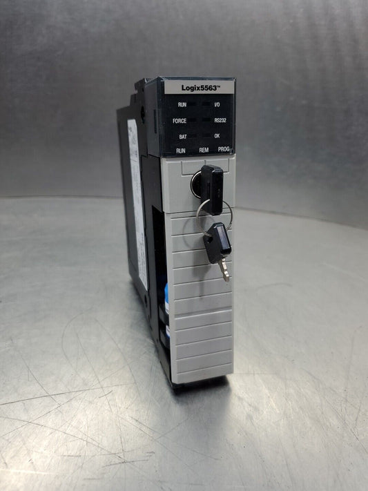 Allen Bradley 1756-L63/B F02 Logix 5563 Processor Unit.                    3E-25