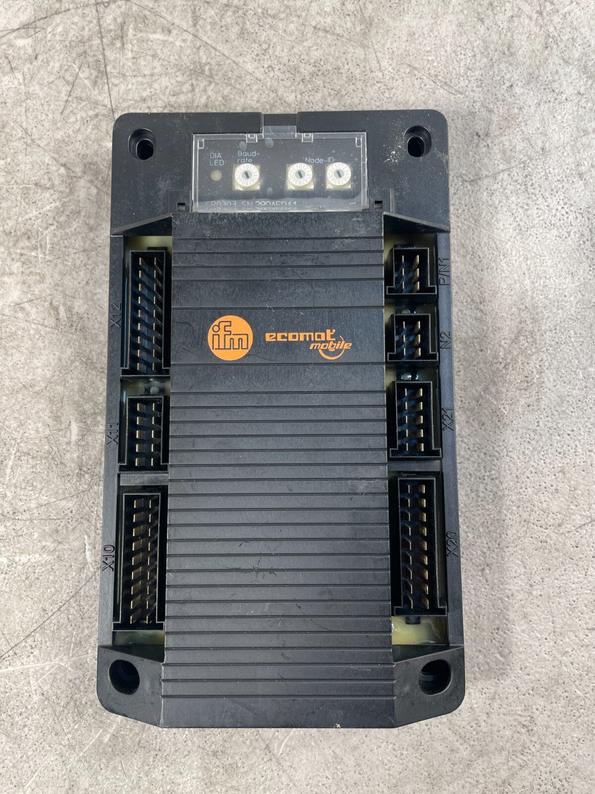 IFM Ecomat Mobile CR0303 Black 10-32V Programmable Cabinet Mob Controller(6.4.2)