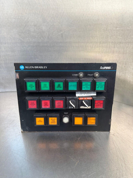 Allen Bradley 2705-P21J1L Redipanel  Push Button Keypad Module SerD(2C-05)