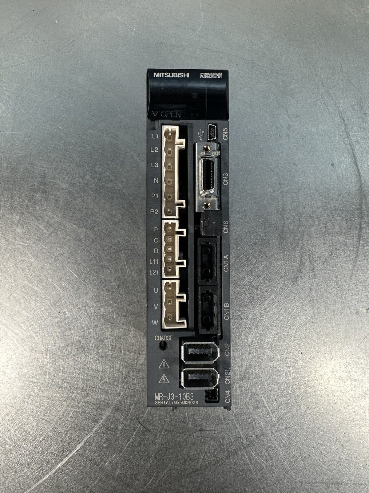 Mitsubishi MR-J3-10BS AC Servo Drive (BIN-1.2.4)