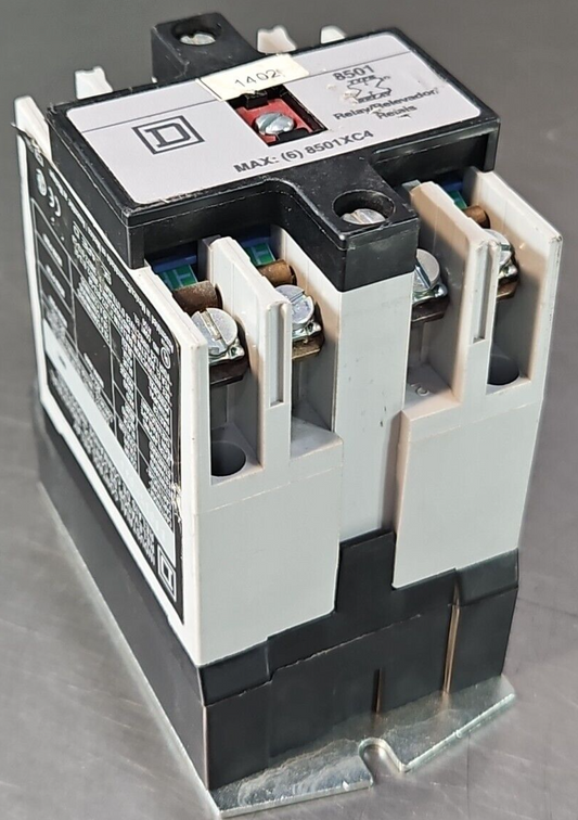 Square D 8501XM040 Series A Control Relay                               loc4C15