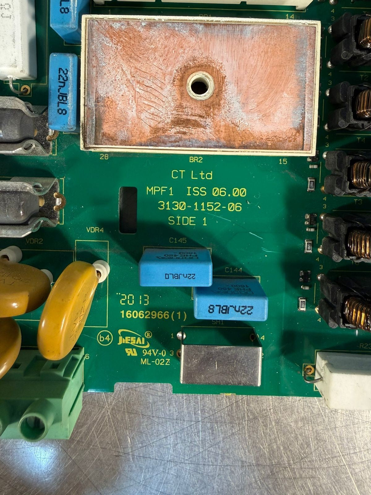 Jiesai MPF1 3130-1152-06 Board Mpff0b 2550-2032                   (11.4.5)