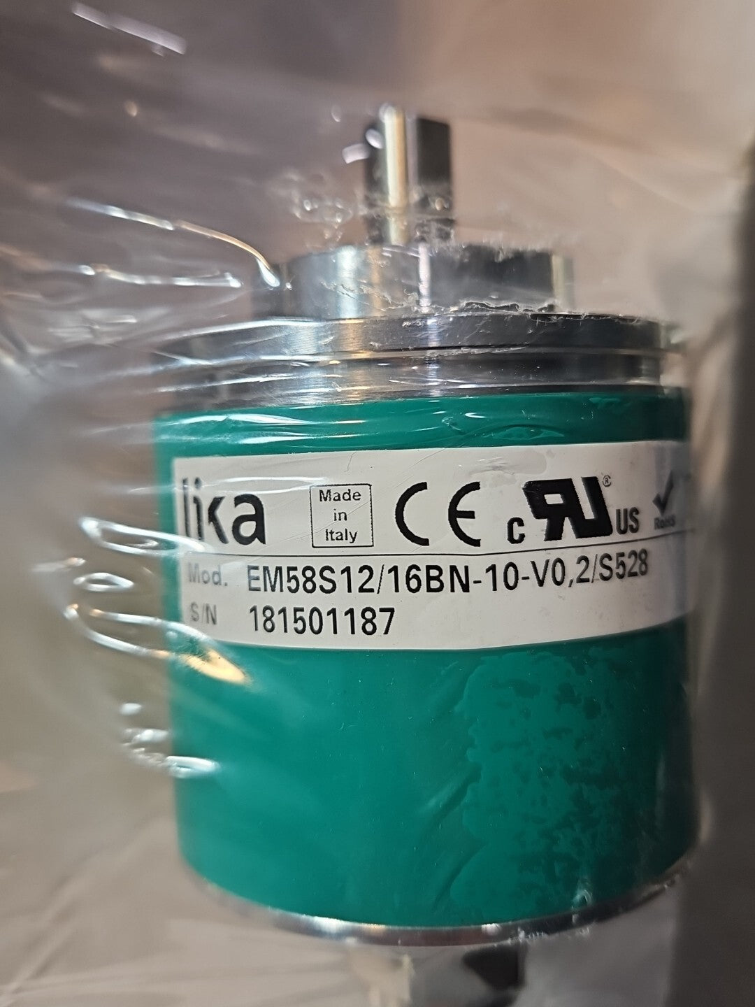 Lika EM58S12/16BN-10-V0,2/S528 Compact optical multiturn encoder        (BIN355)