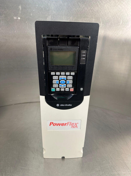 ALLEN BRADLEY POWERFLEX 753 20F11ND5P0AA0NNNNN 3HP AC DRIVE (1D-25)