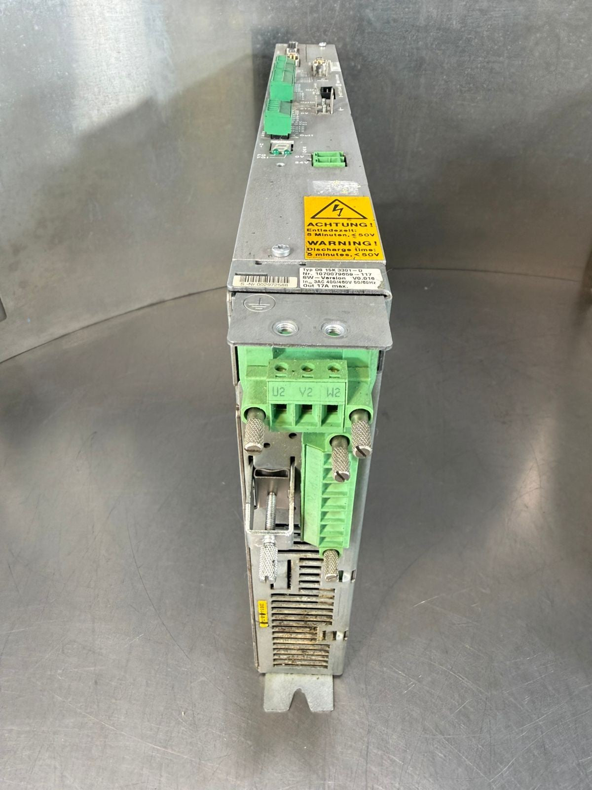 Bosch Rexroth DS-15K-3301-D Servo Drive 1070079659-117            (10.5.5)