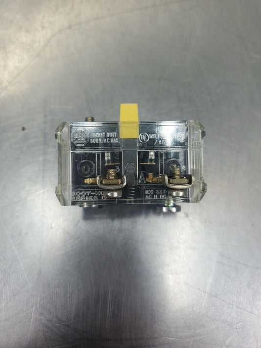 Allen Bradley 800T-XD1 Contact Block, 800TXD1, 600VAC.                     4D-42