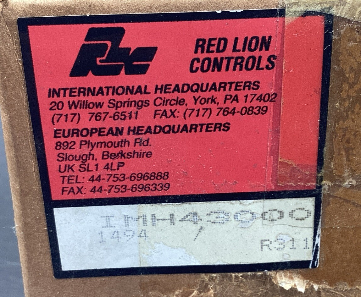 Red Lion IMH43000 Apollo Digital Panel Meter 2C – Palmetto Automation Inc.
