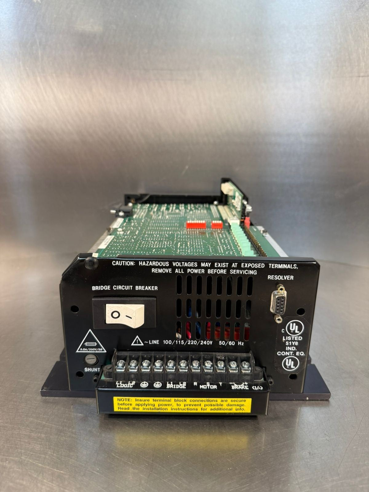 Emerson FX-455 960134-01 Positioning Servo Drive 240v              (7.5.2)