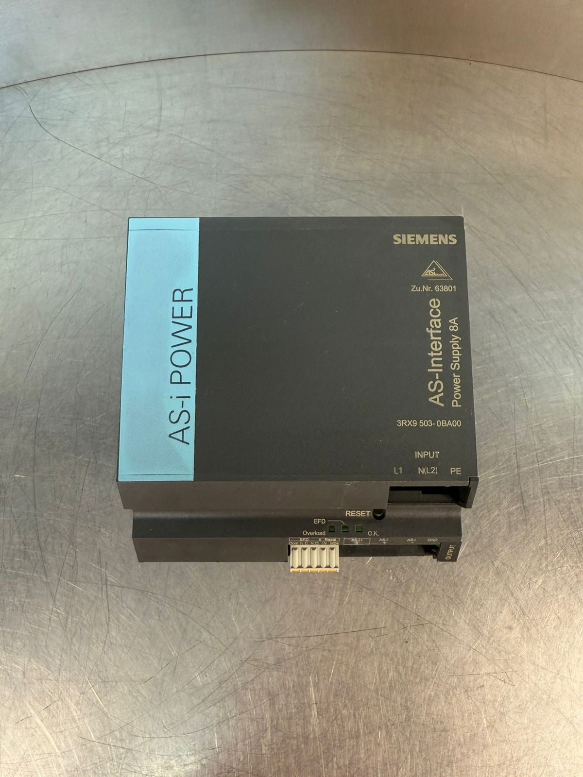 Siemens 3RX9503-0BA00 As-Interface Power Supply 8A (4.5.1)