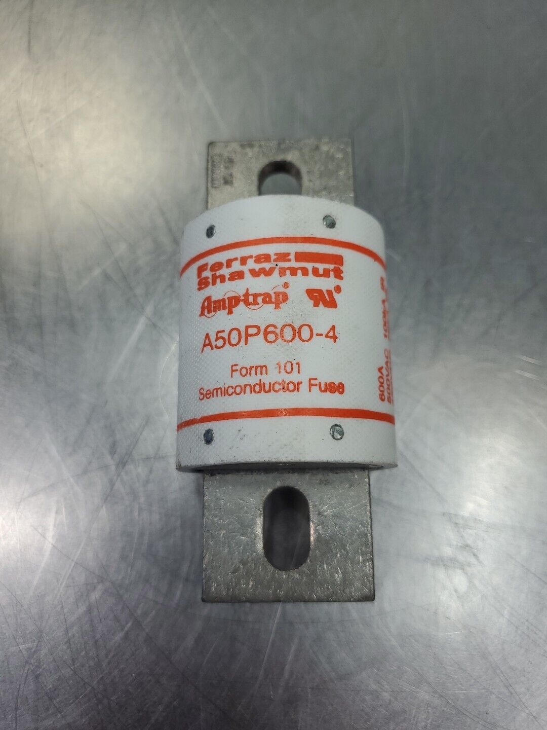 Ferraz Shawmut A50P600-4 Amp-trap Semiconductor Fuse, 600A 500VAC/450VDC.  4D-41