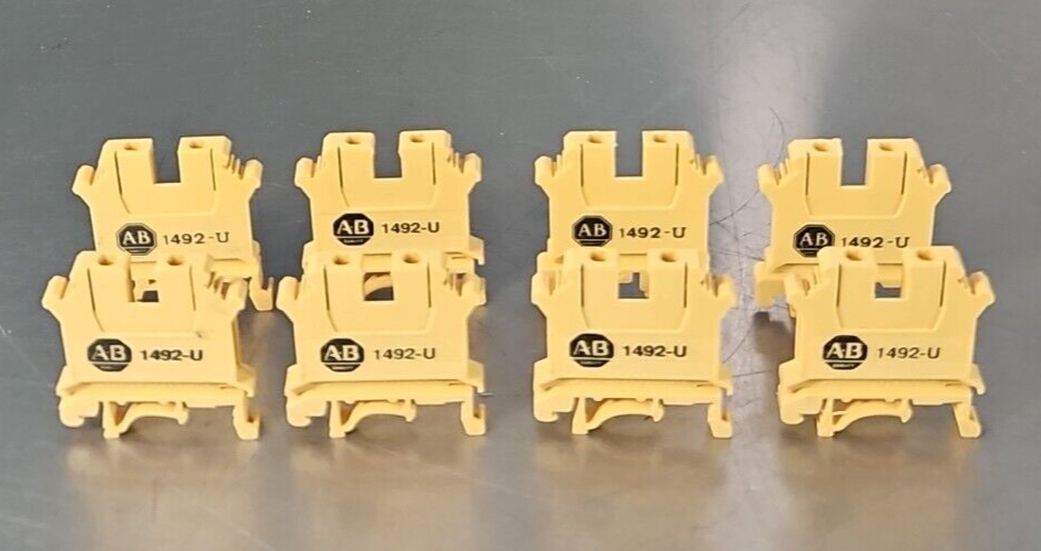 Allen-Bradley 1492-U Terminal Block  (LOT OF 8)                          loc3E32