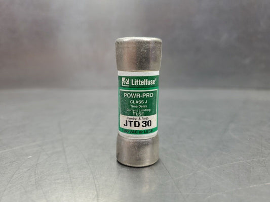 LITTELFUSE JTD30 POWR-PRO Class J 600 VOLT AC 25AMP FUSE.                   4-D8