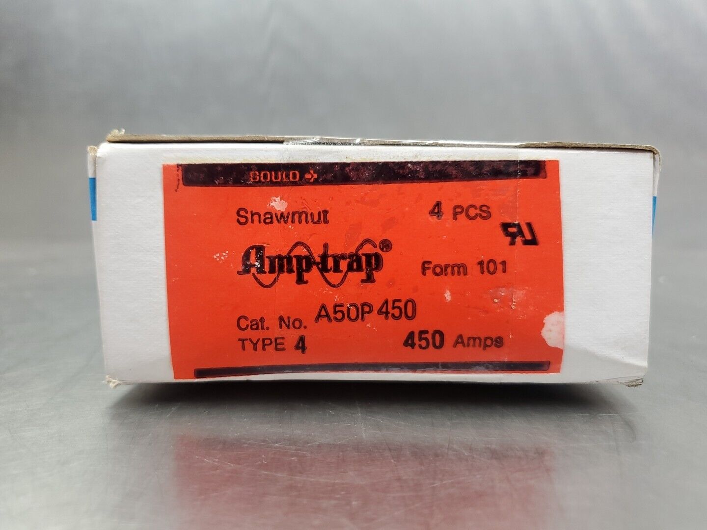 Gould Shawmut Amp-Trap A50P450  Semiconductor Fuse, 450A 500V, Lot of 4.   4C-43