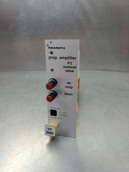 Rexroth VT 2000-S-48/2 Prop. Amplifier Card.                                3E-1