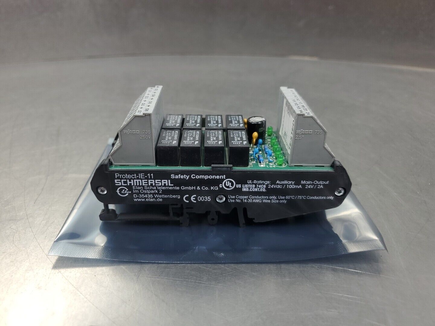 SCHMERSAL Protect-IE-11 Safety Component Module.                          5E-7/2