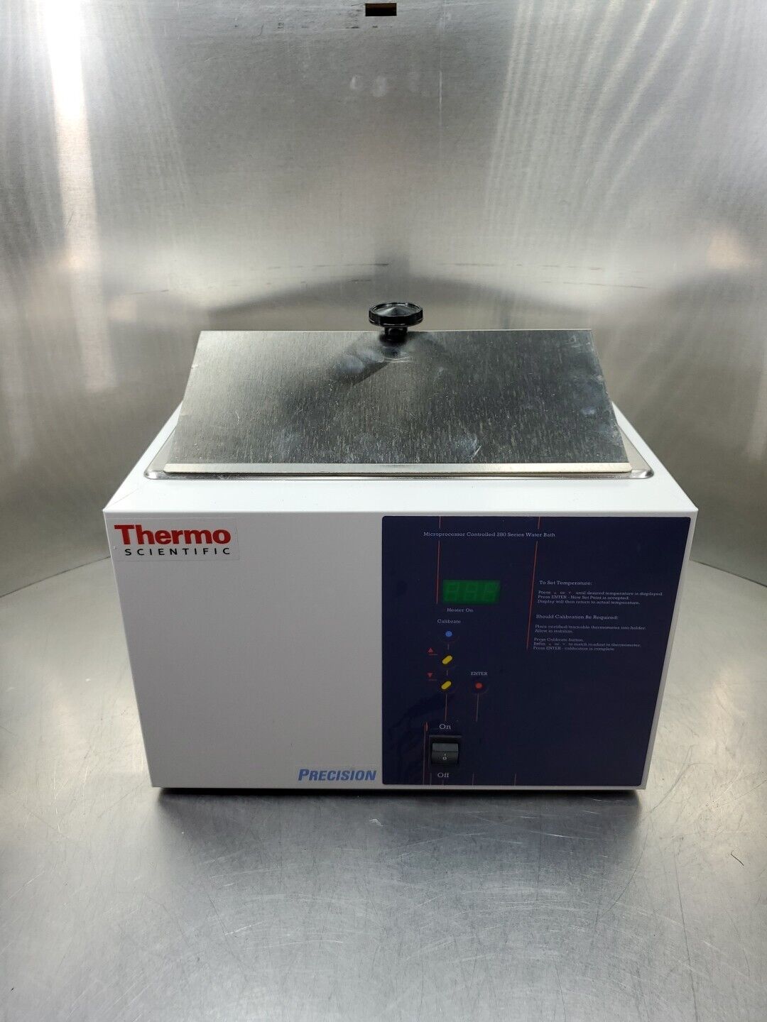 Thermo Scientific PRECISION Mod:2837 Microprocessor Controlled Water Bath  4F-37
