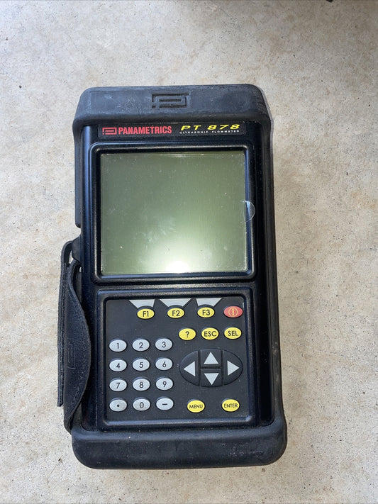 GE Panametrics VI PT878 Portable Liquid Flowmeter @ DH