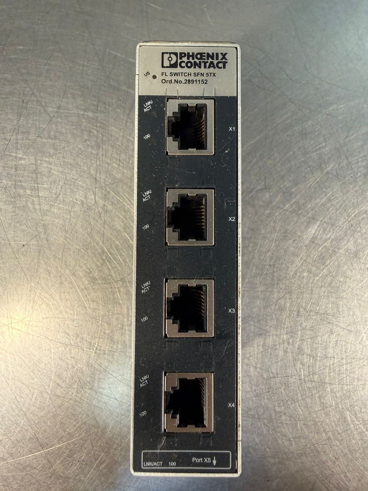 Phoenix ContacT 2891152 Fl Switch Sfn 5tx Industrial Ethernet SW.  (4.1.3)