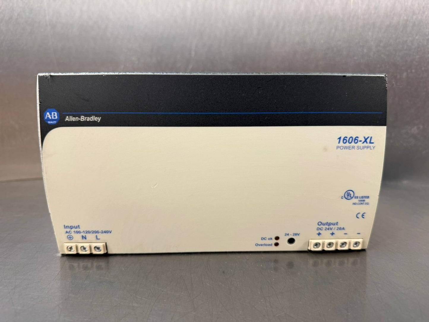 Allen Bradley 1606-XL480E Ac 100-120/200-240V             (2.6.2)