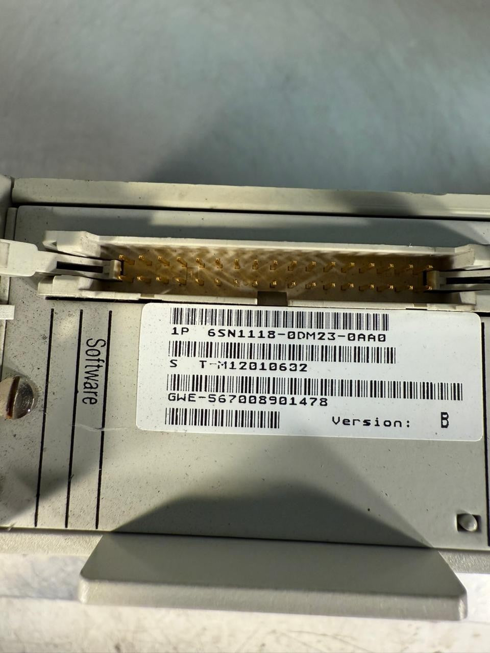 Siemens 6SN1123-1AB00-0AA1  Ver. A / 6SN1118-0dm23-0AA0 Ver. B     (8.6.3)