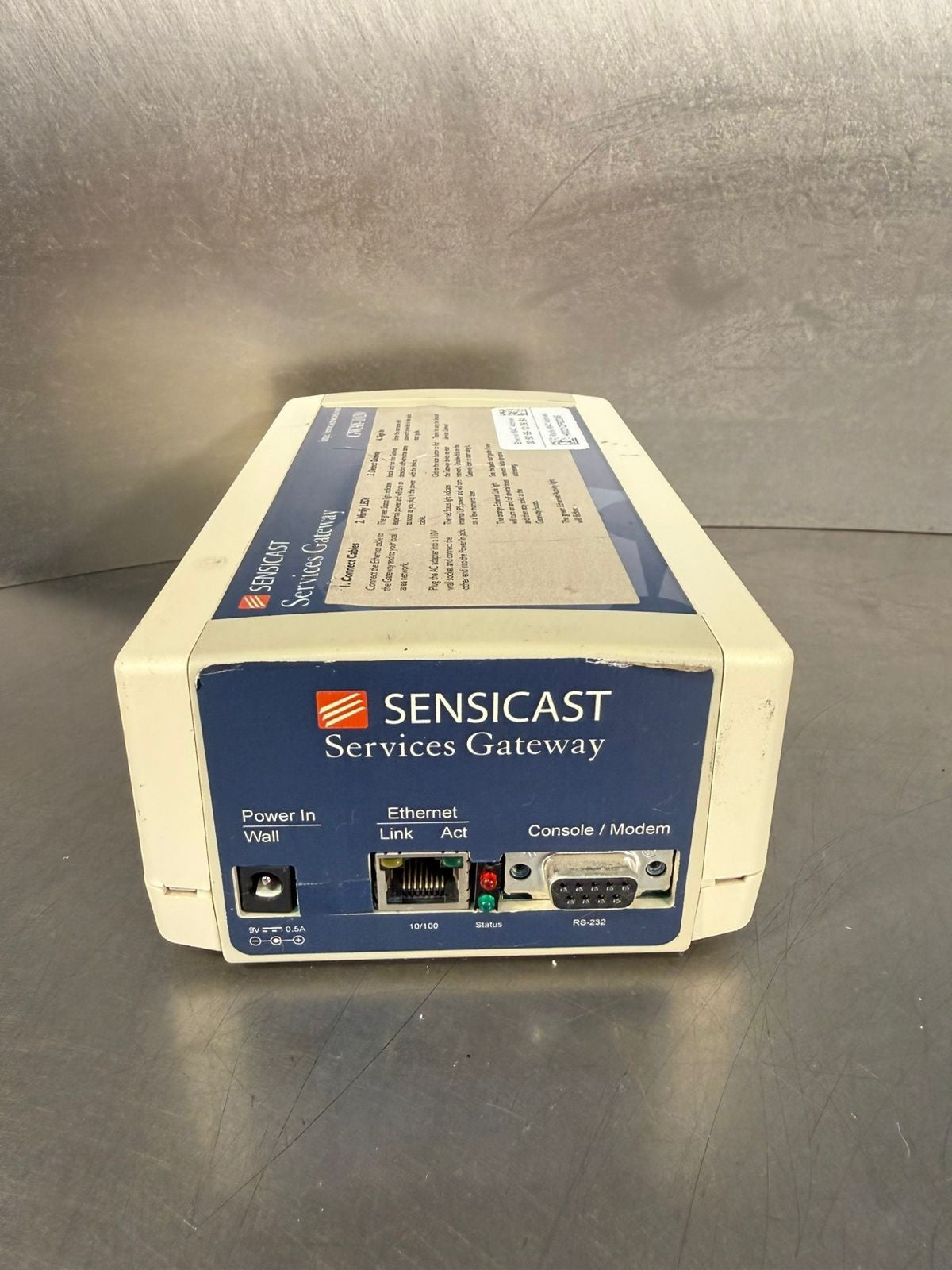 Sensicast Gway-1020 Service Gateway                                (4.4.5)