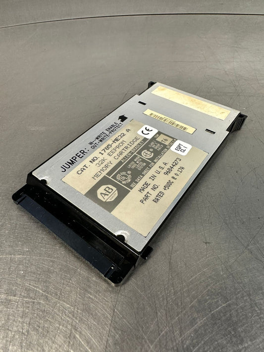 1785-ME32 /A Allen Bradley 32K EEPROM Memory Cartridge  96844273    (7.3.4)