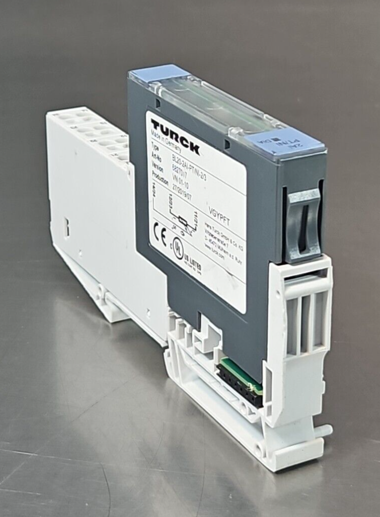 Turck D-45466 BL20-2AI-PT/NI-2/3 Digital relay outp interface module (BIN3.4.4)
