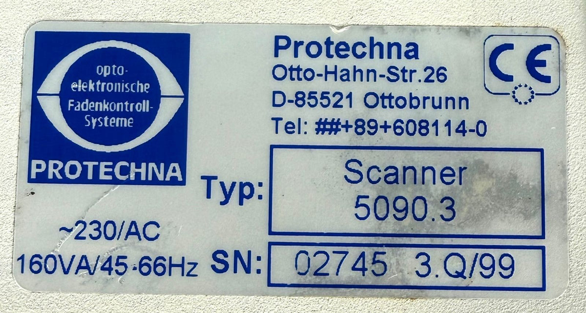 Protechna Scanner  5090.3                                         (12.5.4)