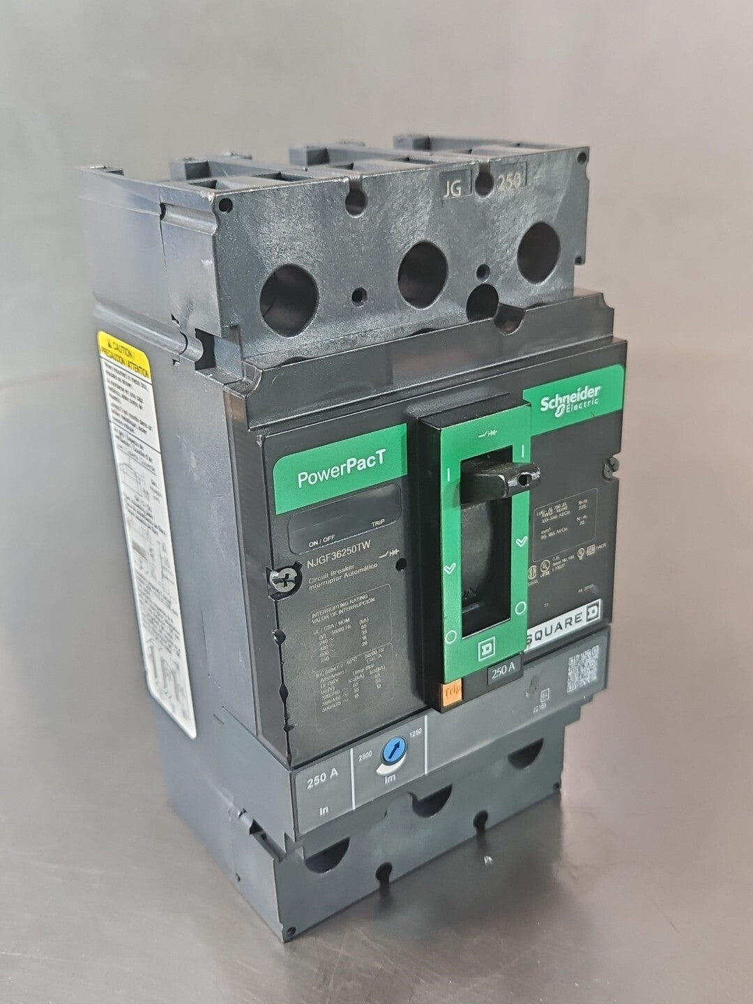 Schneider Square D NJGF36250TW  250A Circuit Breaker                    (BIN641)