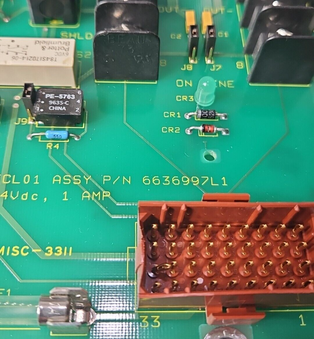 ABB Bailey  ABB B Communication Terminal Card                            loc3D27