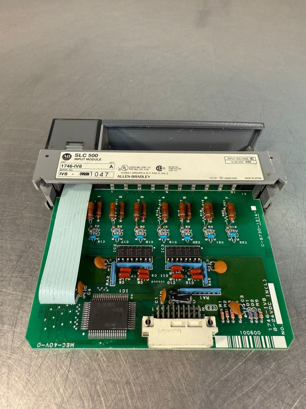 Allen Bradley Slc 500 1746-IV8 /A Input Module                 (7.2.2)
