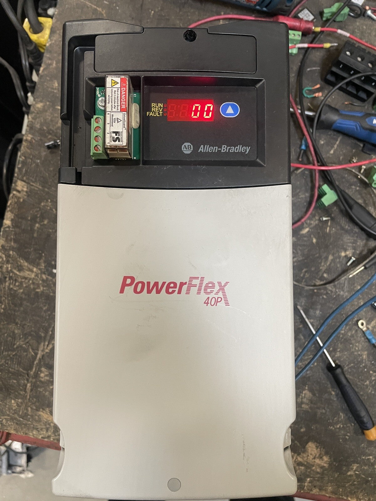Allen Bradley 22D-D012N104 Series A Power Flex 40P AC Drive, 5.5kW/7.5HP - @1D