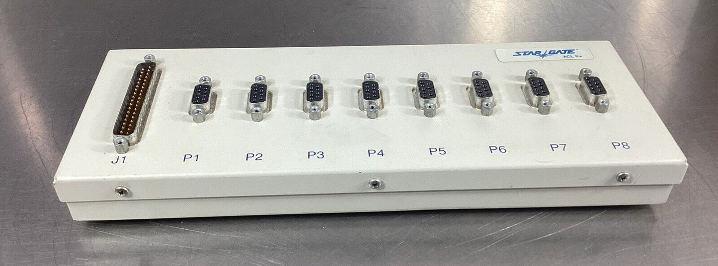 Star Gate  770048-05  /  ACL II+  8-Port, parallel to Serial Adapter Hub   3D-37