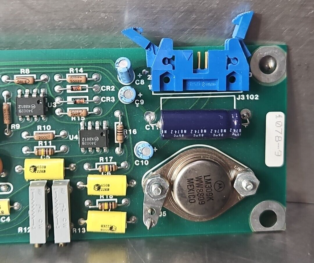 Allen-Bradley 50378 Output Amps Display Board                            loc3D42