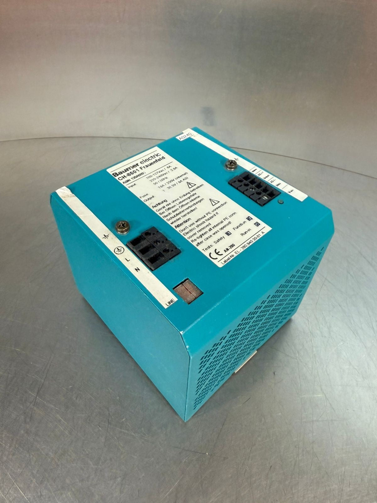 Baumer Electric ASIN 120A0001 Ch-8501 Frauenfeld (2.3.5)