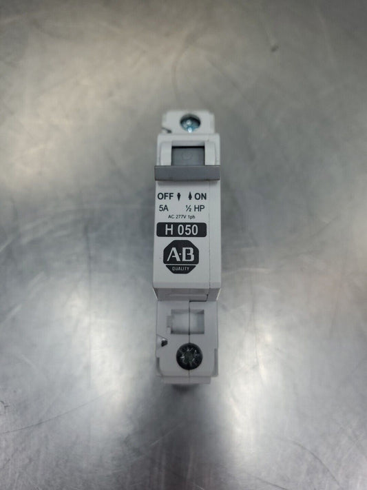 Allen Bradley 1492-CB1 Ser. C 5A ½HP DIN Mount Circuit Breaker.            4E-34