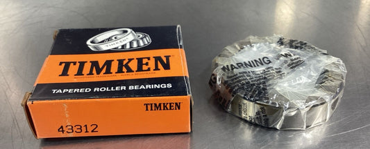 TIMKEN  43312  Tapered Roller Bearing       6B-12